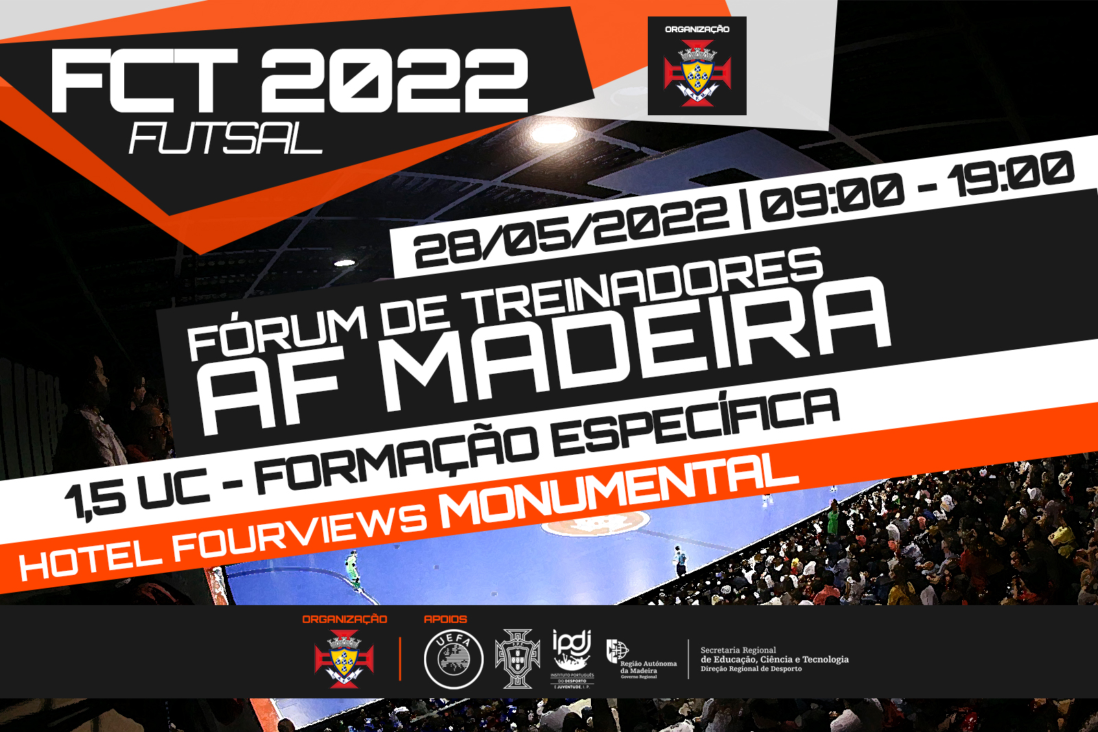 Formação Contínua de Treinadores 2022 - Futsal