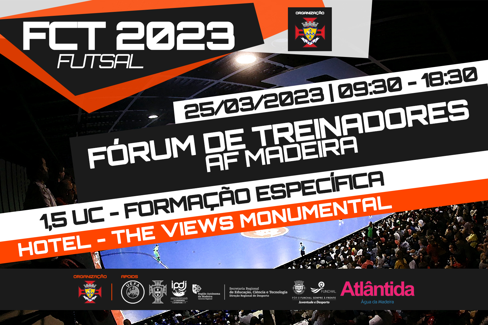 Formação Contínua de Treinadores 2023 - Futsal