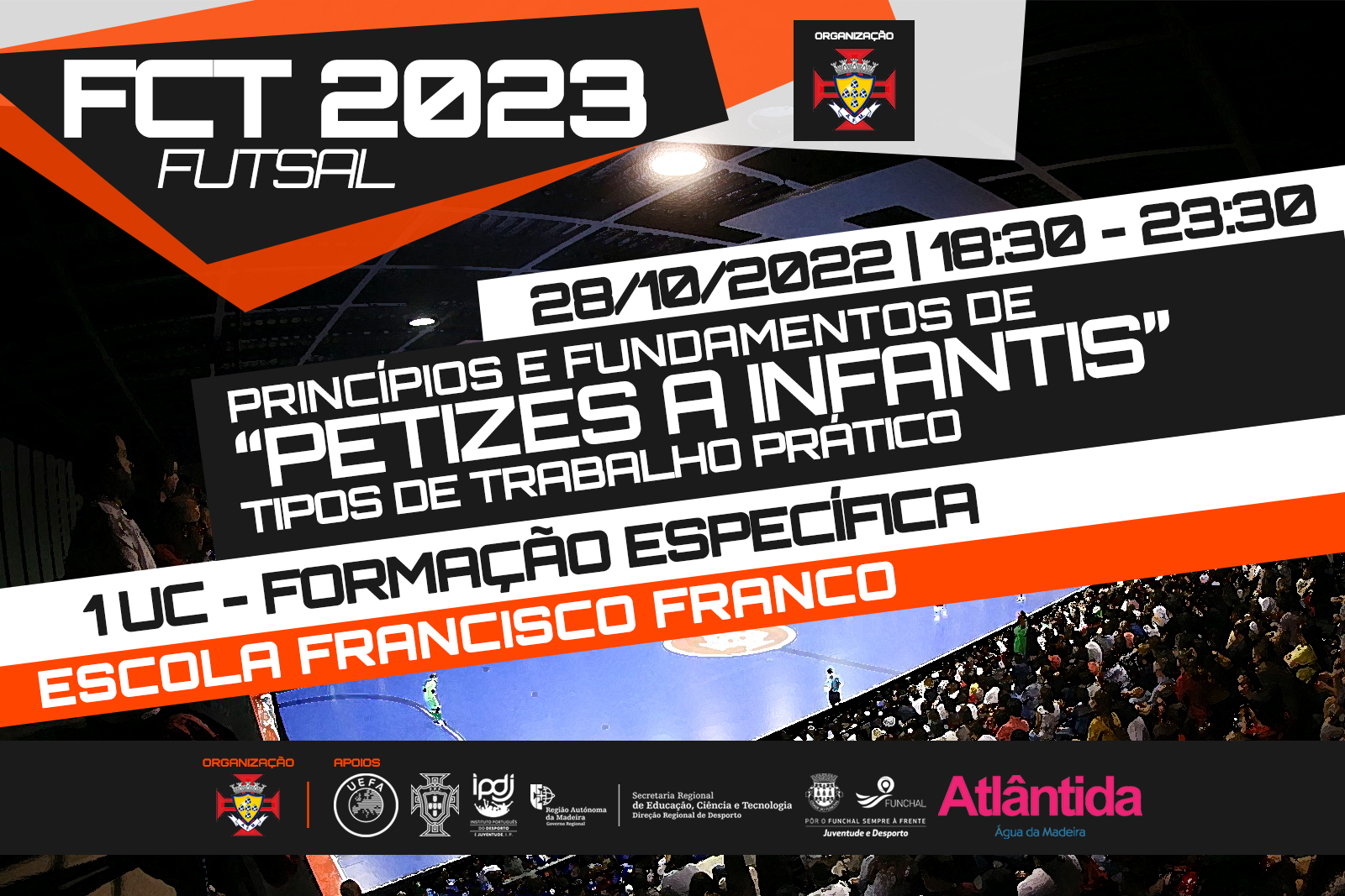 Formação Contínua de Treinadores 2023 - Futsal