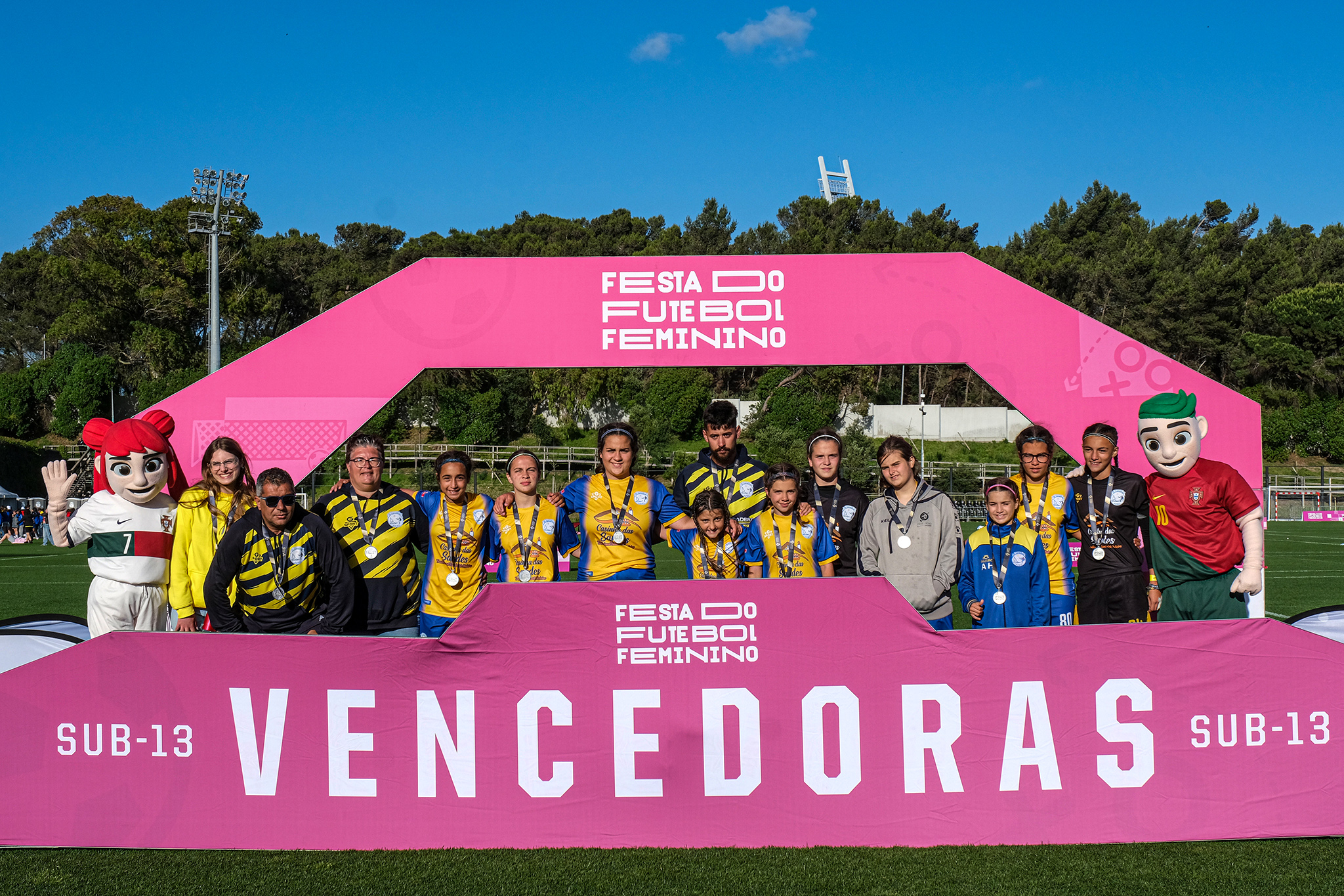 Festa do Futebol Feminino: Xavelhas honra 2.º lugar! 