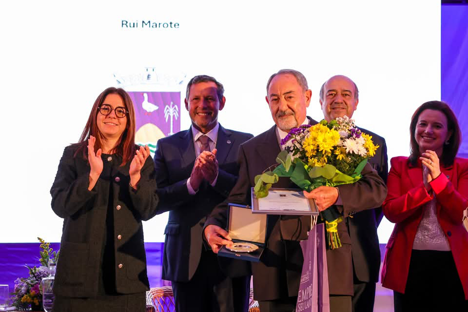 Rui Marote homenageado pela Junta Freguesia de São Martinho