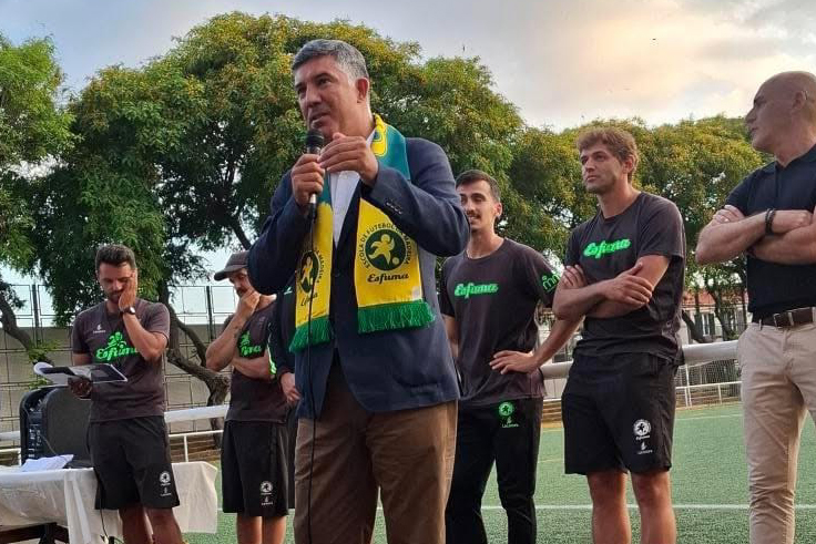 Rui Coelho no fecho de época da ESFUMA