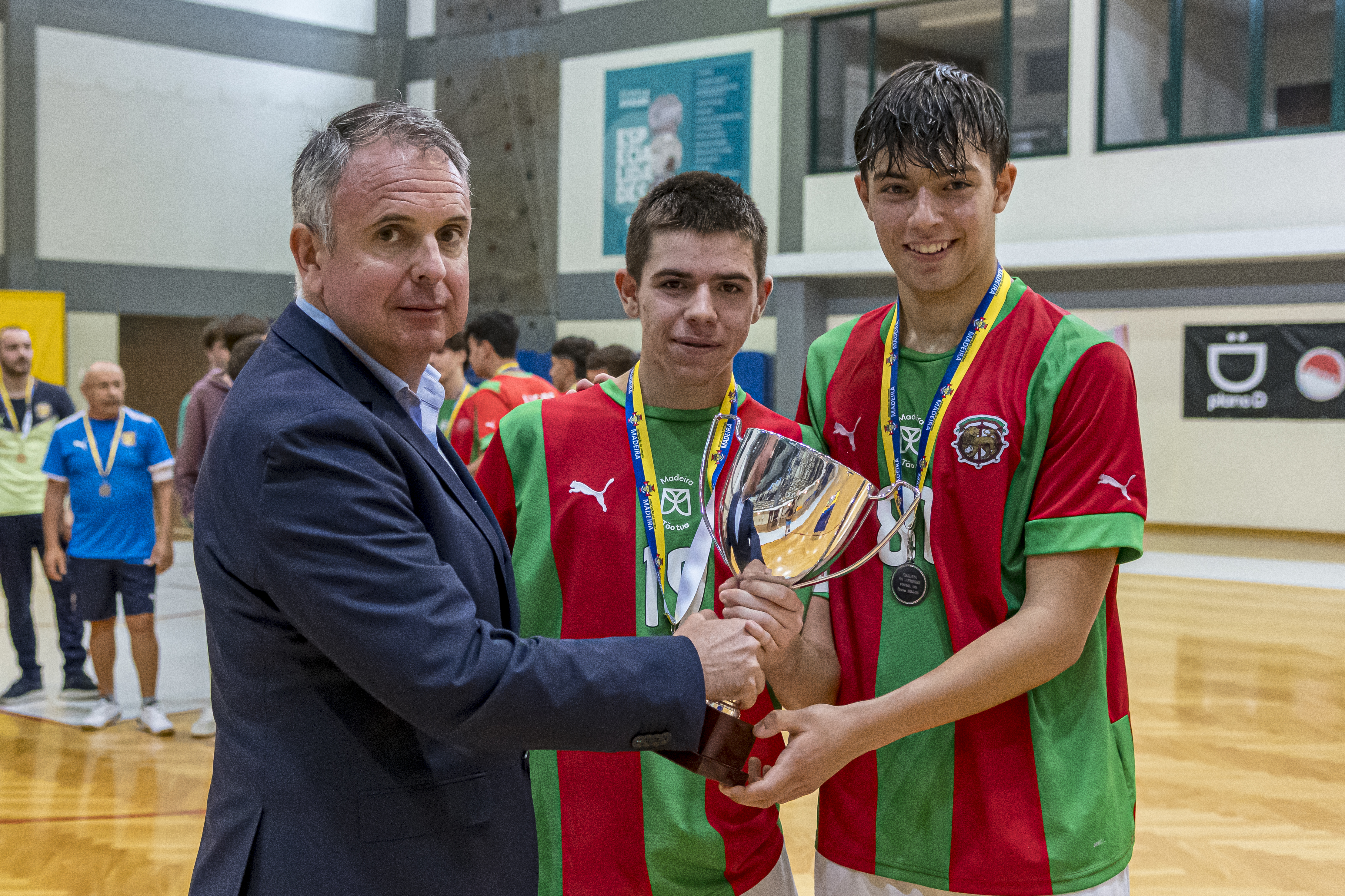 Taça da Madeira: juniores verde-rubros vencedores