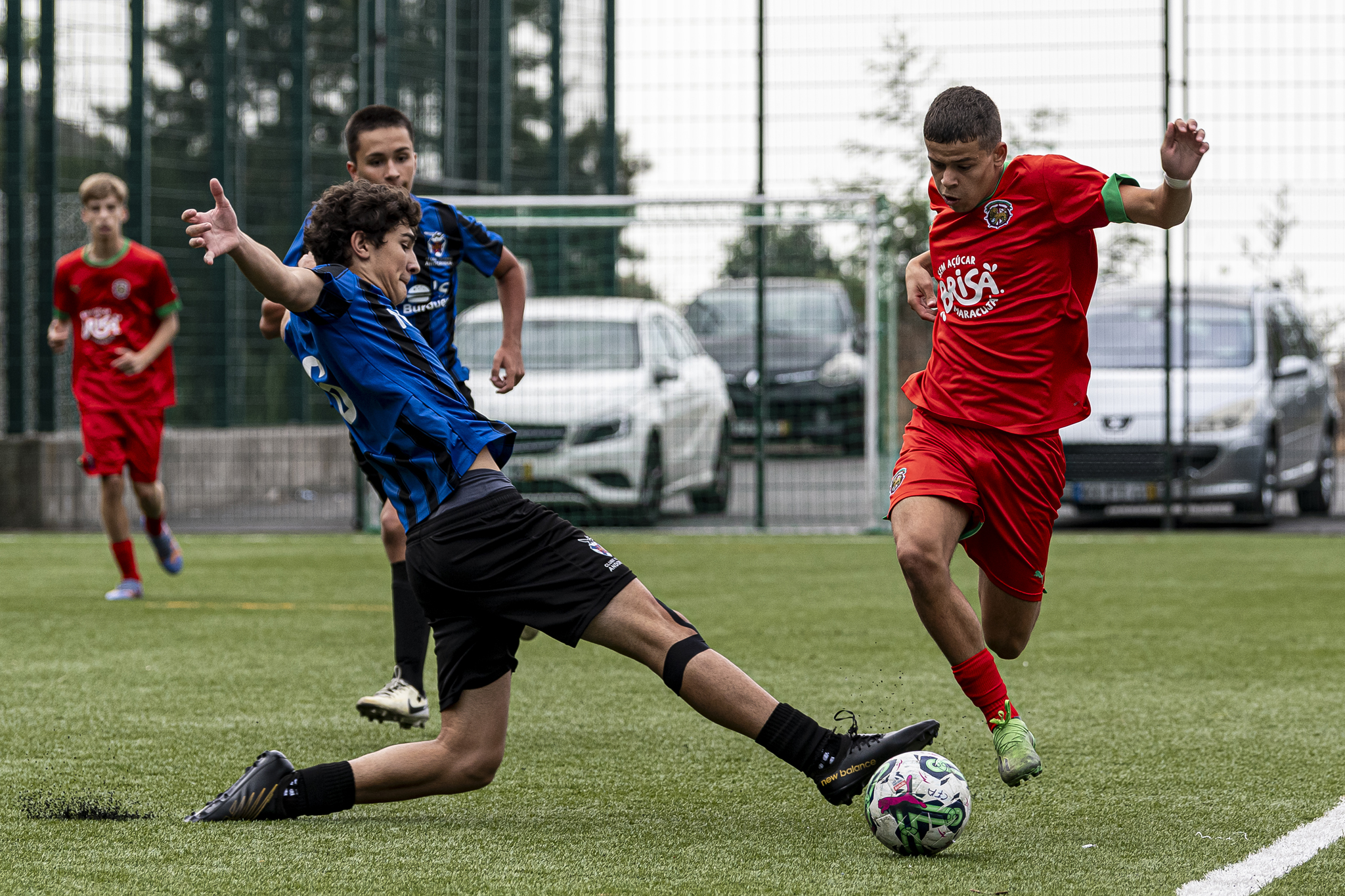 Dia de competição para os juvenis