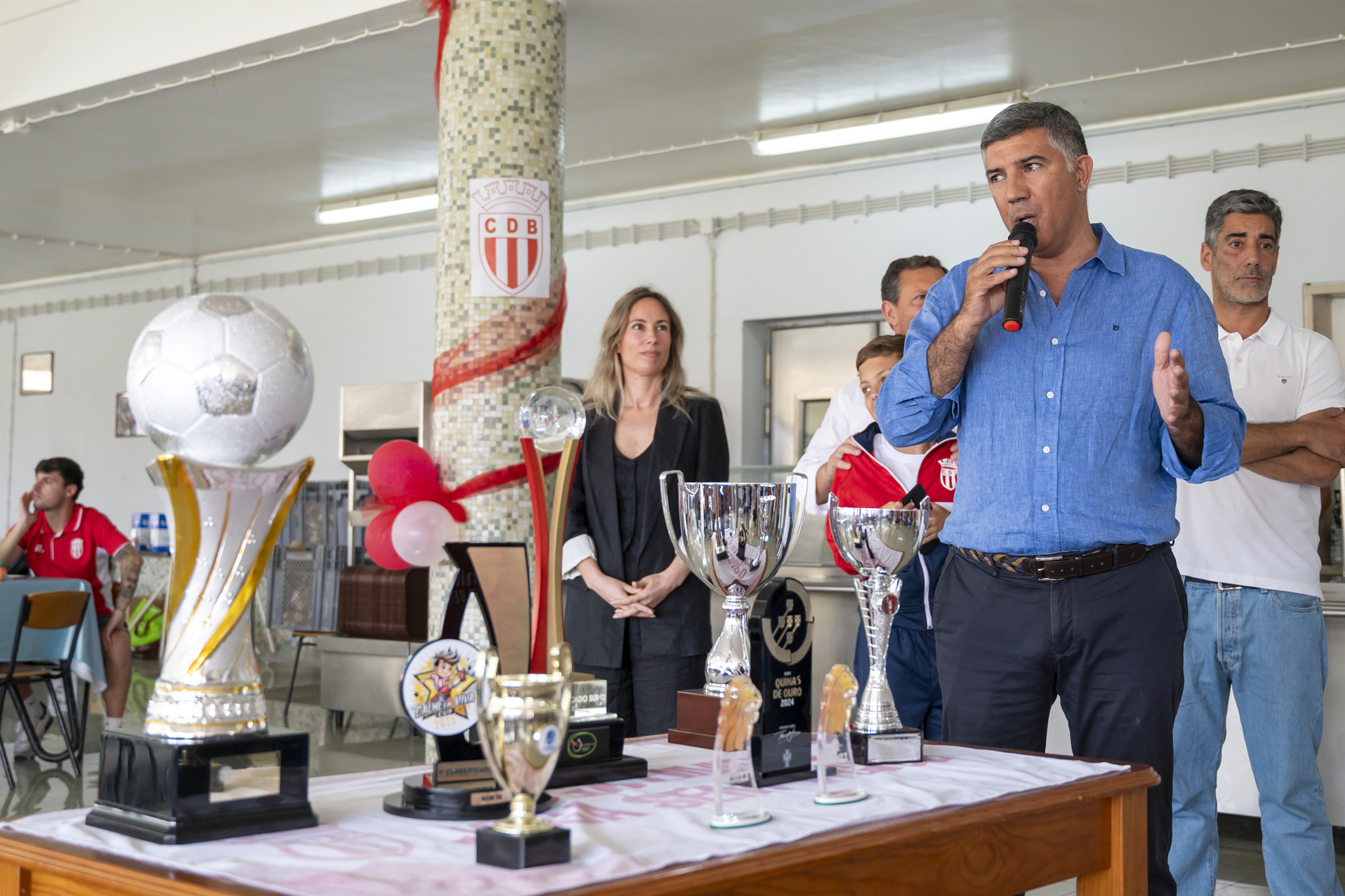 Rui Coelho em almoço do Barreirense