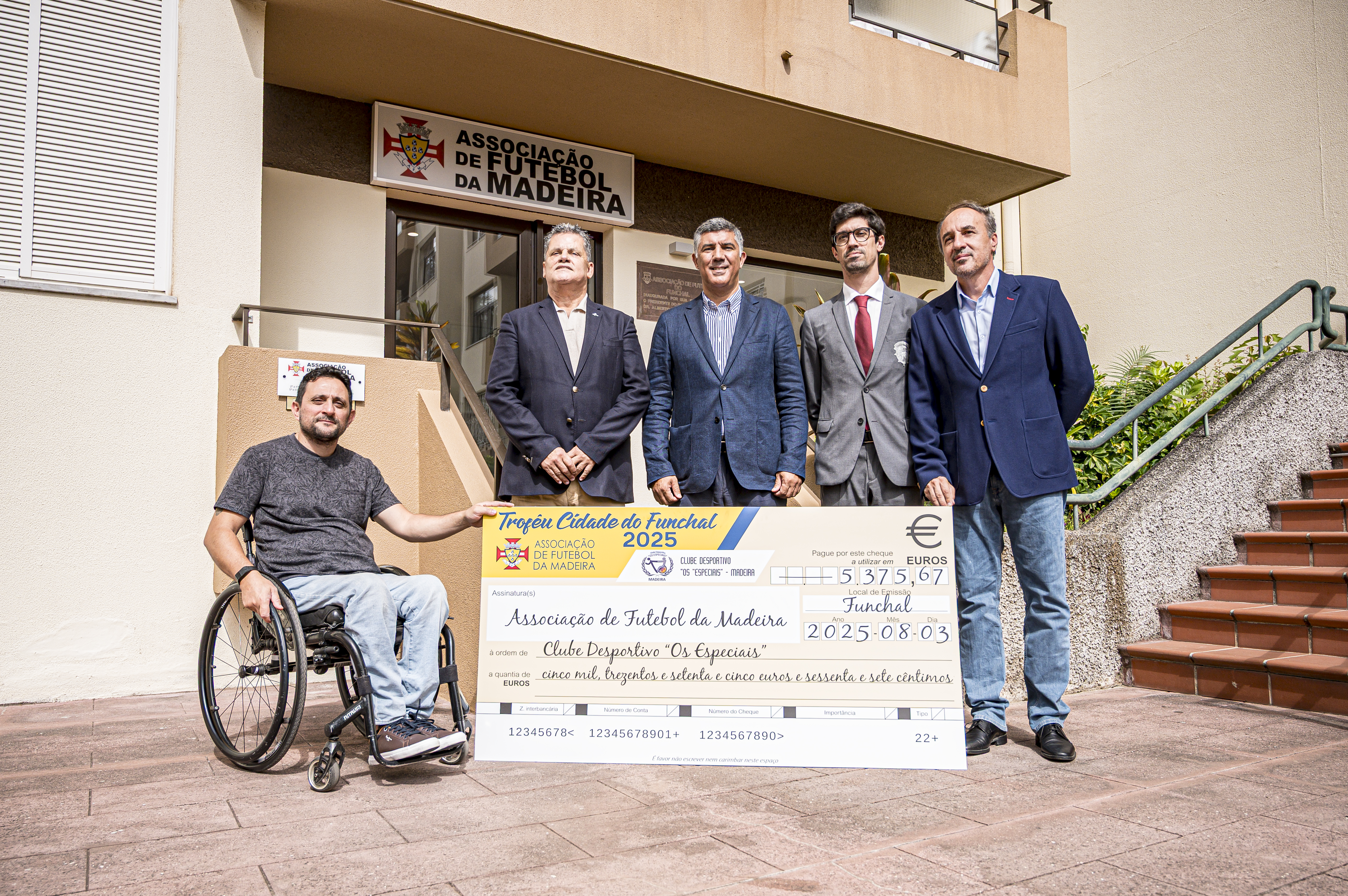 AF Madeira doa receita do Troféu "Cidade do Funchal" 2025
