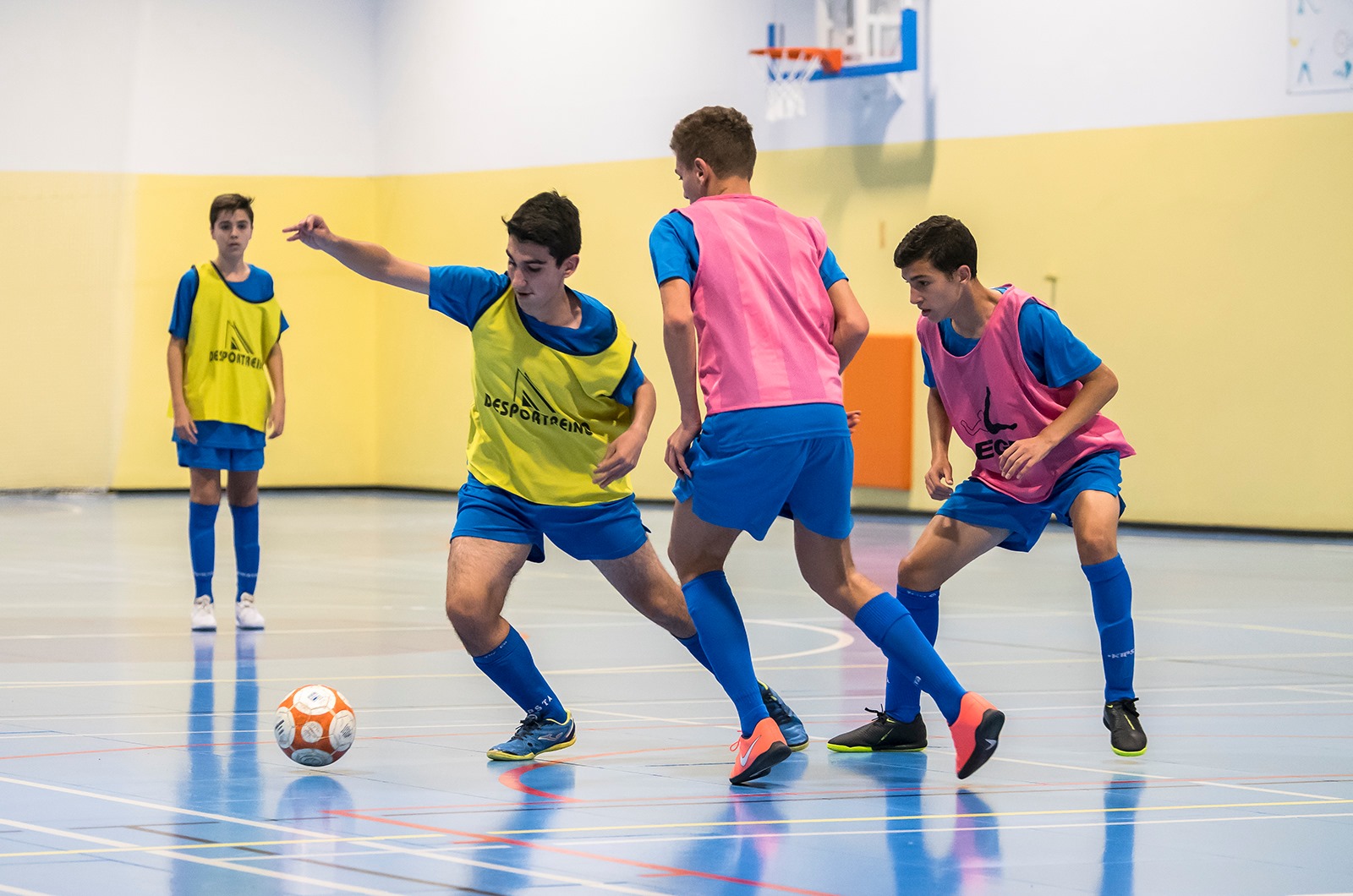 Seleção da Madeira SUB-15 futsal com 2.º treino